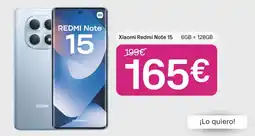 Phone House Xiaomi - redmi note 15 oferta