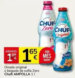 Supermercados Charter Chufi - orxata original o beguda de xufla zero oferta