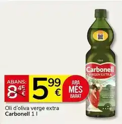 Supermercados Charter Carbonell - oli d'oliva verge extra oferta
