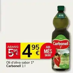 Supermercados Charter Carbonell - oli d'oliva sabor 1 oferta