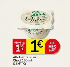 Supermercados Charter Chovi - allioli extra suau oferta