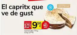 Supermercados Charter Ara - carrot cake oferta