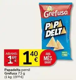 Supermercados Charter Grefusa - papadelta pernil oferta