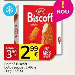 Supermercados Charter Lotus - bombó biscoff oferta