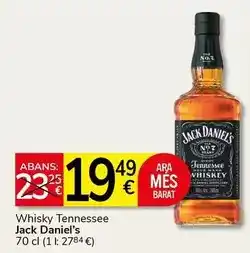 Supermercados Charter Jack daniel's - whisky tennessee oferta