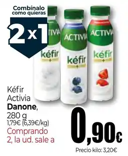 Unide Supermercados DANONE Kéfir Activia oferta