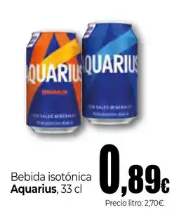 Unide Supermercados AQUARIUS Bebida isotónica oferta