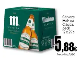 Unide Supermercados MAHOU Cerveza Clásica oferta