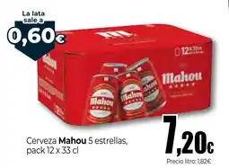 Unide Supermercados MAHOU Cerveza 5 estrellas oferta