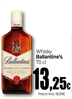 Unide Supermercados BALLANTINE'S Whisky oferta