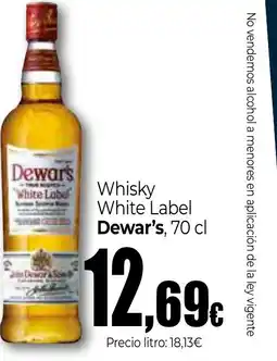 Unide Supermercados DEWAR'S Whisky White Label oferta