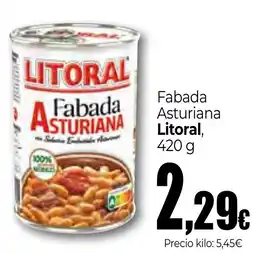 Unide Supermercados LITORAL Fabada Asturiana oferta