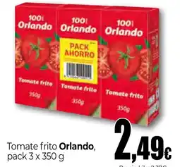 Unide Supermercados ORLANDO Tomate frito oferta