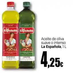 Unide Supermercados LA ESPANOLA Aceite de oliva suave o intenso oferta