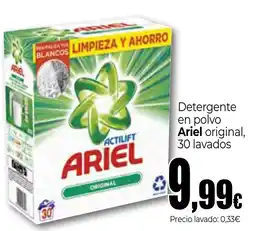 Unide Supermercados ARIEL Detergente en polvo original oferta