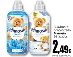 Unide Supermercados MIMOSIN Suavizante concentrado oferta