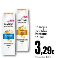 Unide Supermercados PANTENE Champú nutriplex oferta