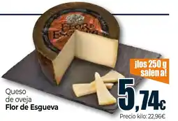 Unide Supermercados FLOR DE ESGUEVA Queso de oveja oferta