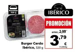 Masymas Burger Cerdo Ibérico oferta