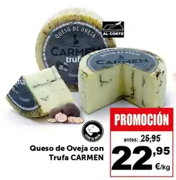 Masymas CARMEN Queso de Oveja con Trufa oferta