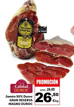 Masymas MAGNO DUROC Jamón 50% duroc gran reserva oferta