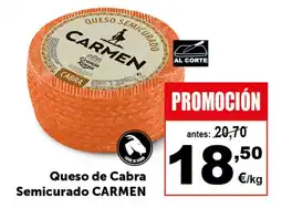 Masymas CARMEN Queso de Cabra Semicurado oferta