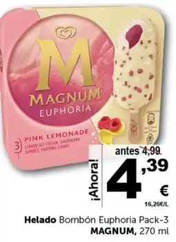 Masymas MAGNUM Helado Bombón Euphoria oferta