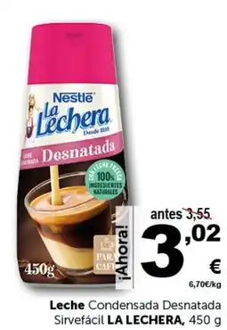 Masymas LA LECHERA Leche Condensada Desnatada Sirvefácil oferta