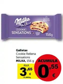 Masymas MILKA Galletas Cookie Rellena Sensations oferta