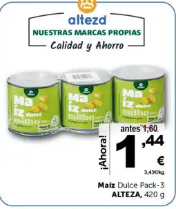 Masymas ALTEZA Maíz Dulce oferta