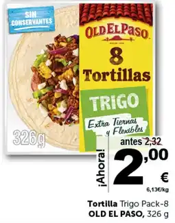 Masymas OLD EL PASO Tortilla Trigo oferta