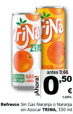 Masymas TRINA Refresco Sin Gas Naranja o Naranja sin Azúcar oferta
