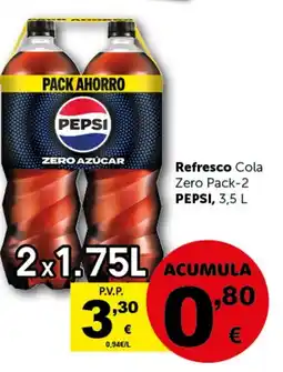 Masymas PEPSI Refresco Cola Zero oferta