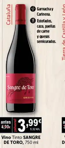 Masymas SANGRE DE TORO Vino Tinto oferta