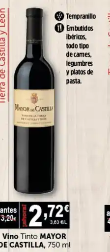 Masymas MAYOR DE CASTILLA Vino Tinto oferta