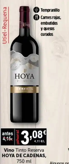 HOYA DE CADENAS Vino Tinto Reserva