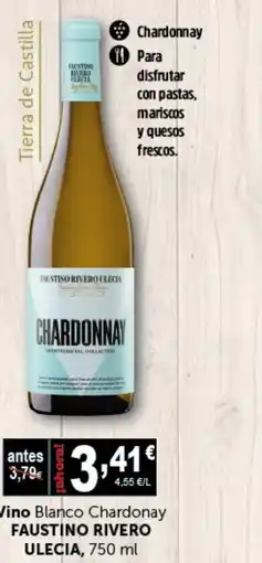 Masymas FAUSTINO RIVERO Vino Blanco Chardonay oferta