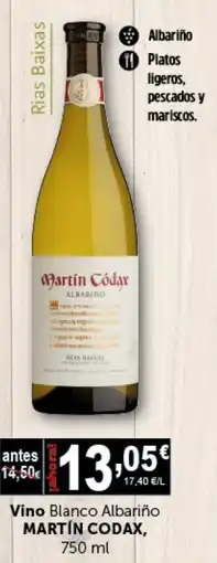 Masymas MARTÍN CODAX Vino Blanco Albariño oferta