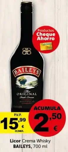 Masymas BAILEYS Licor Crema Whisky oferta