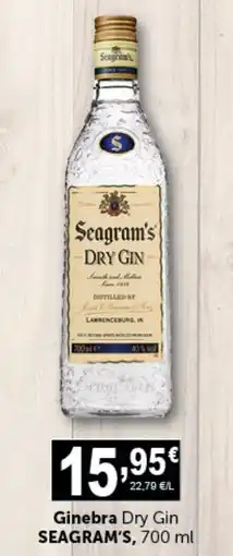 Masymas SEAGRAM'S Ginebra Dry Gin oferta