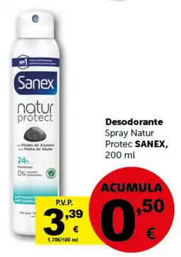 Masymas SANEX Desodorante Spray Natur Protec oferta
