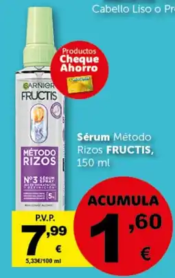 Masymas FRUCTIS Sérum Método Rizos oferta