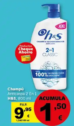 Masymas H&S Champú Anticaspa 2 En 1 oferta