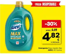 Masymas ASEVI Detergente Ropa Líquido Max oferta