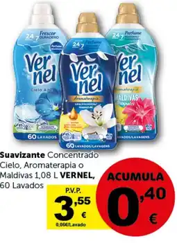 Masymas VERNEL Suavizante Concentrado Cielo, Aromaterapia o Maldivas oferta