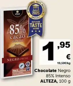 Masymas ALTEZA Chocolate Negro 85% Intenso oferta