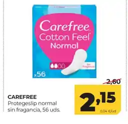 Alimerka CAREFREE Carefree Cotton Feel Normal oferta