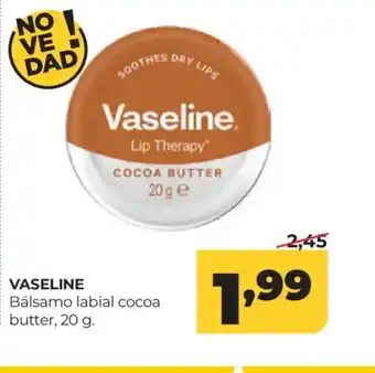 Alimerka VASELINE Bálsamo labial cocoa butter oferta