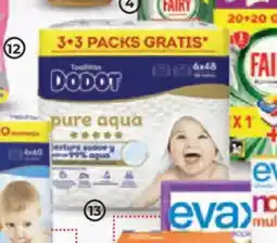 Alimerka DODOT Toallitas aqua pure oferta