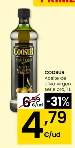 Eroski COOSUR Aceite de oliva virgen serie oro oferta
